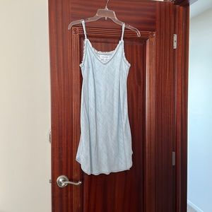 Bella Dahl frayed denim cami dress. Size small never worn.